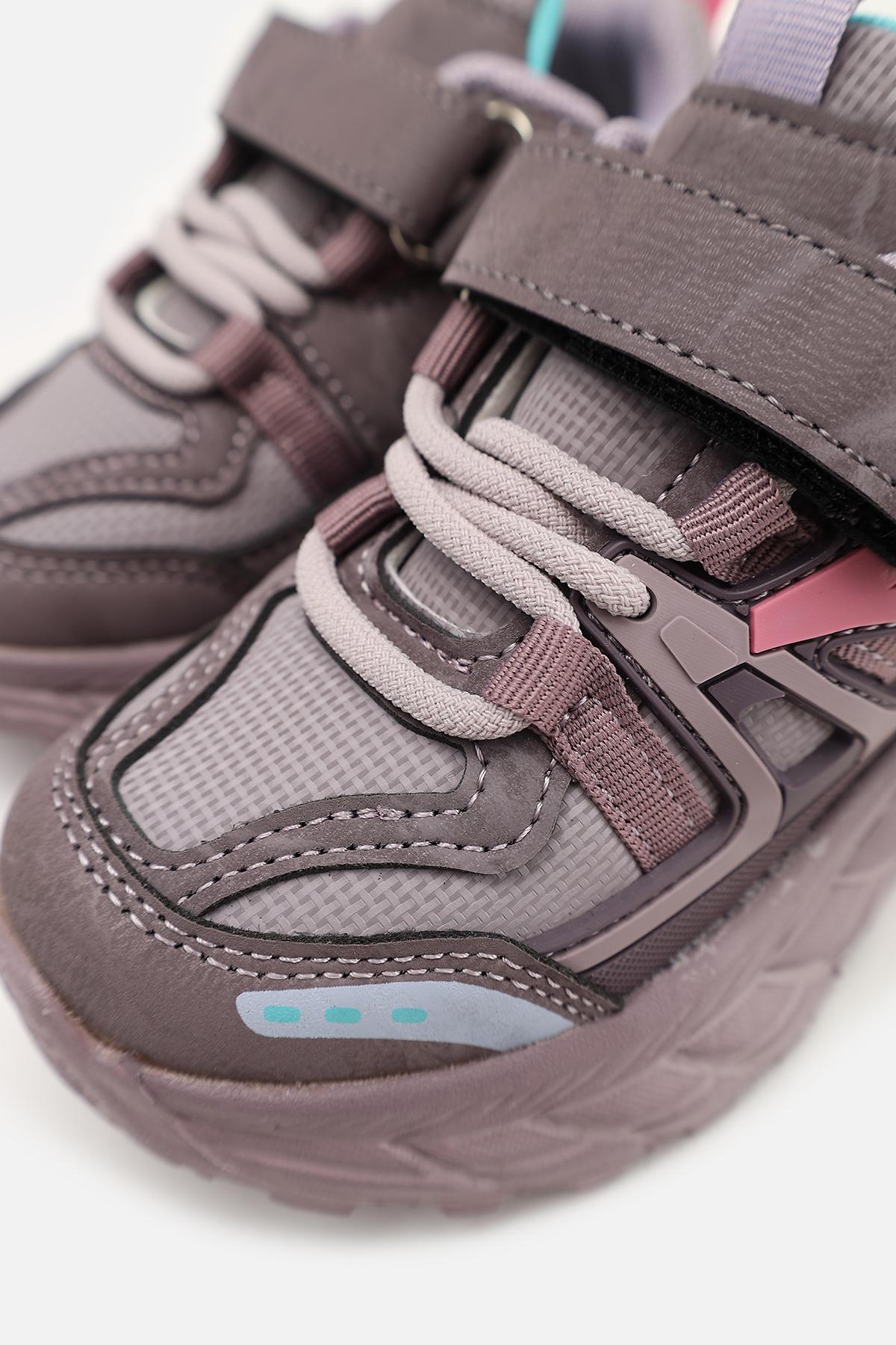 Кросівки для дівчинки ЦБ-00273862 на плоскій підошві р. 27 Бузковий (SKT001056541) - фото 4 Кросівки для дівчинки ЦБ-00273862 на плоскій підошві р. 27 Бузковий (SKT001056541) - фото 4