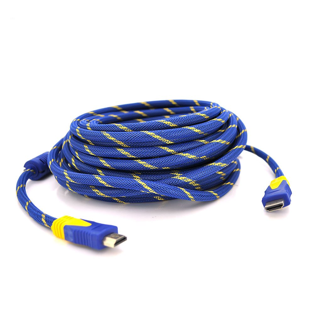 Кабель HDMI-HDMI V1.4 с оплеткой и ферритовыми фильтрами 20 м (6921)