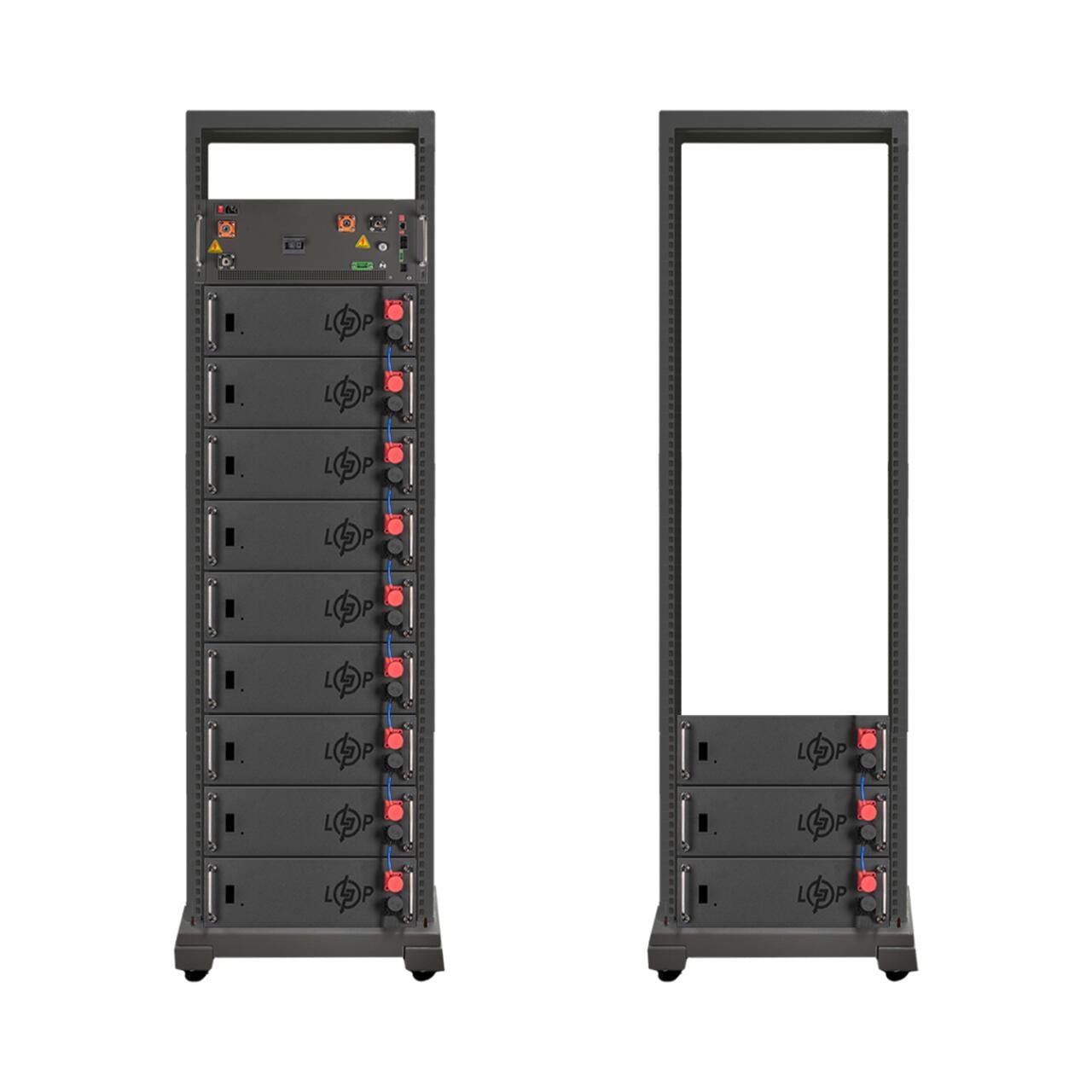 Аккумулятор LP LiFePO4 Battery HVM 614,4V 100Ah 61440 Wh BMS 160А P AB Lrack Black