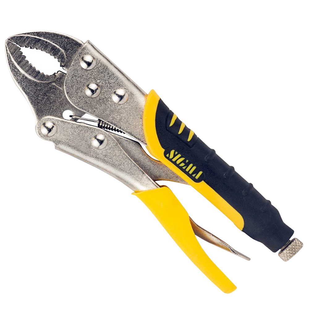 Клещи зажимные универсальные Sigma CrV прорезиненные ручки 250 мм (52283)