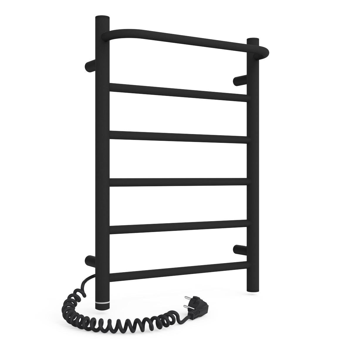 Полотенцесушитель Laris Зебра Прайм ЧФ Ч 6 Е S3 подключение налево 400х600 мм (73207868)