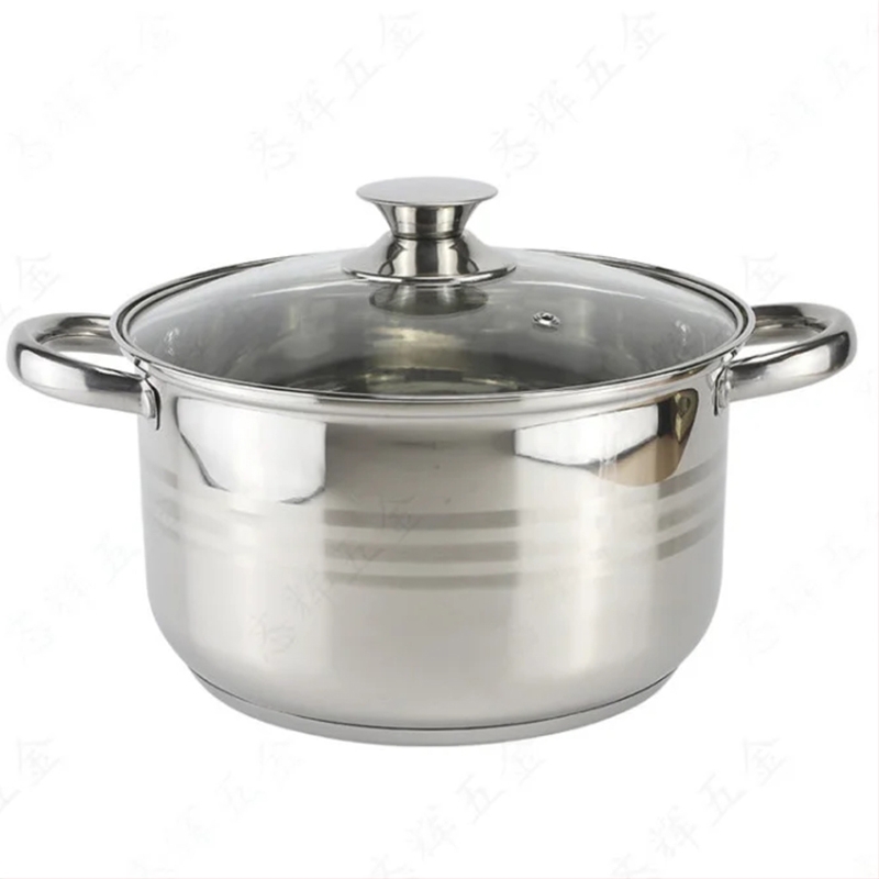 Набір посуду Unique UN-5035 каструлі з нержавіюча сталі з скляними кришками 12 пр. (23793648) - фото 5 Набір посуду Unique UN-5035 каструлі з нержавіюча сталі з скляними кришками 12 пр. (23793648) - фото 5