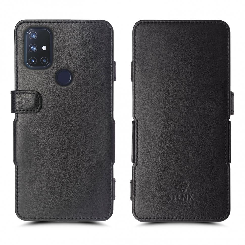 Чехол книжка Stenk Prime для OnePlus Nord N10 Черный (68077)