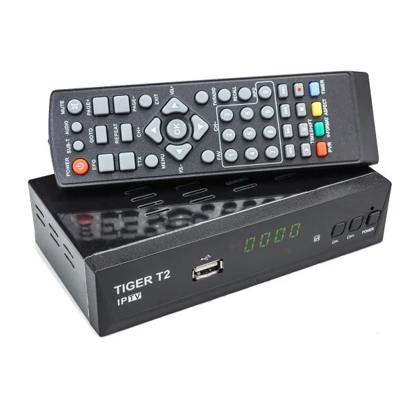 ТВ-ресивер Tiger Т2 IPTV DVB-T2 (00042)