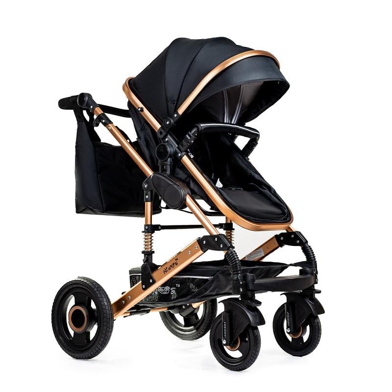 Универсальная коляска трансформер Ninos Freelander 3 в 1 Black - фото 6 Универсальная коляска трансформер Ninos Freelander 3 в 1 Black - фото 6