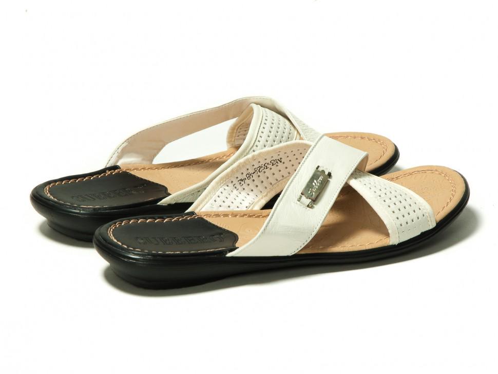 Шльопанці чоловічі Subbero 7132380 натуральна шкіра р. 41 Білий (1828) - фото 3 Шльопанці чоловічі Subbero 7132380 натуральна шкіра р. 41 Білий (1828) - фото 3