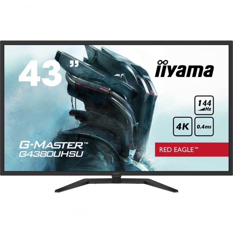 Монитор безрамочный iiyama G4380UHSU-B1 VA 3840х2160 4K Ultra HD 43" 14W (26832329) - фото 3