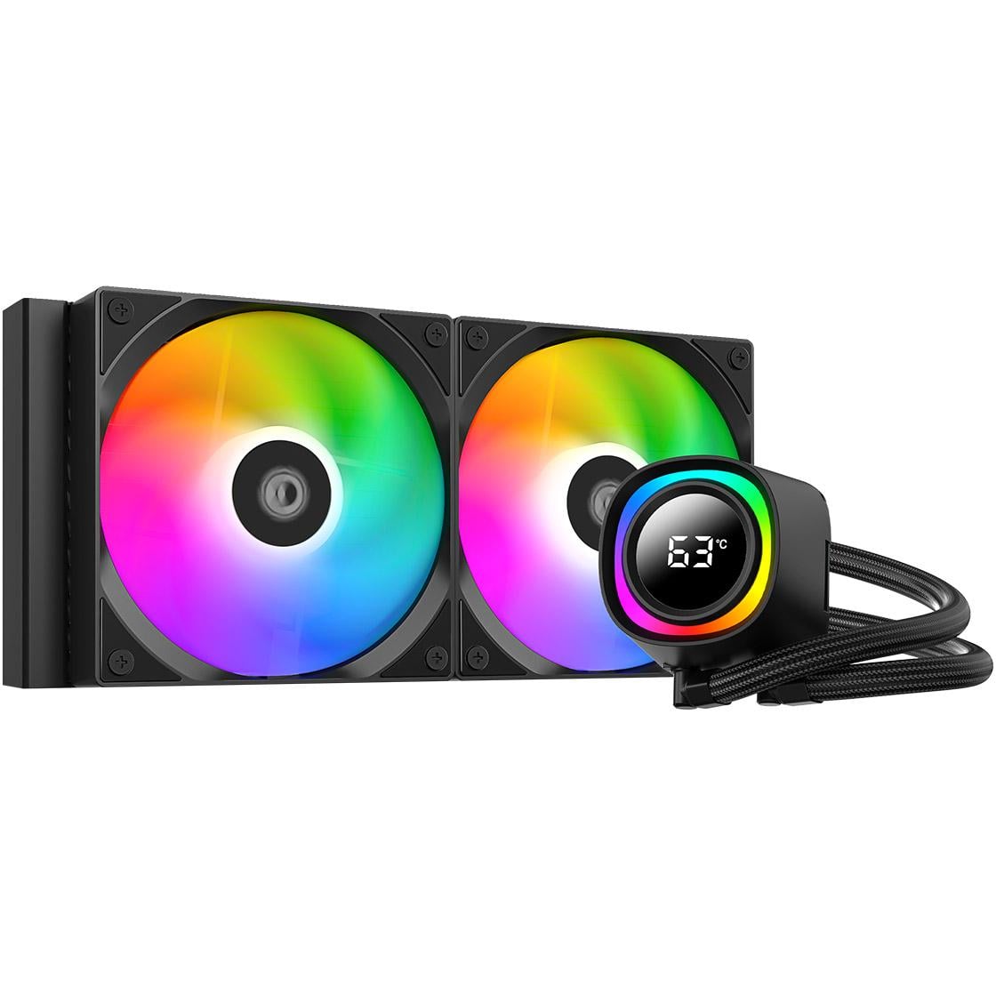 Система водяного охолодження ID-Cooling FX240 TD 300 Вт 240 мм 2000 об/хв ARGB Black (38473321) Система водяного охолодження ID-Cooling FX240 TD 300 Вт 240 мм 2000 об/хв ARGB Black (38473321)