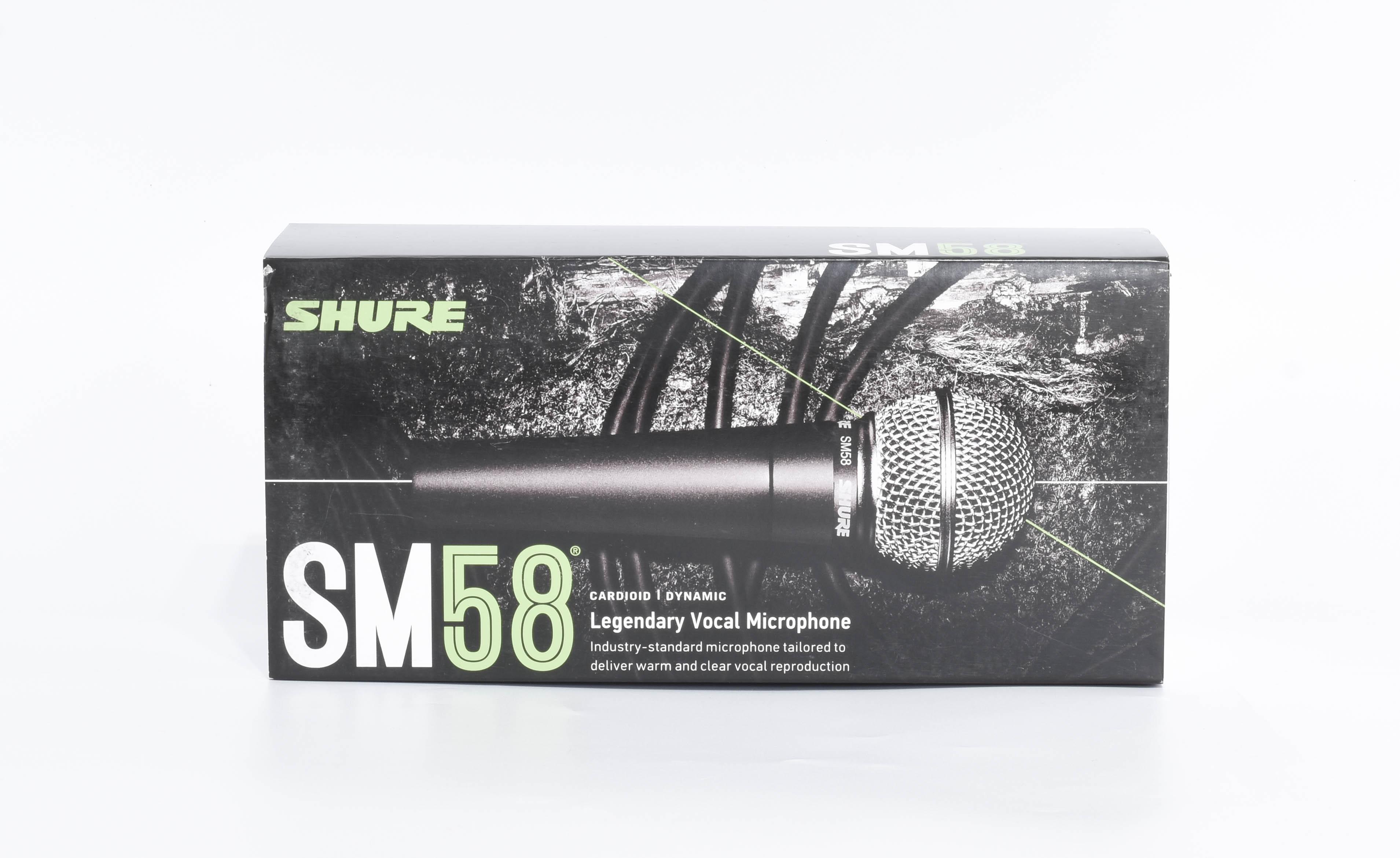 Мікрофон вокальний SHURE SM 58 SK шнуровий динамічний з вимикачем та кабелем (0011) - фото 3 Мікрофон вокальний SHURE SM 58 SK шнуровий динамічний з вимикачем та кабелем (0011) - фото 3