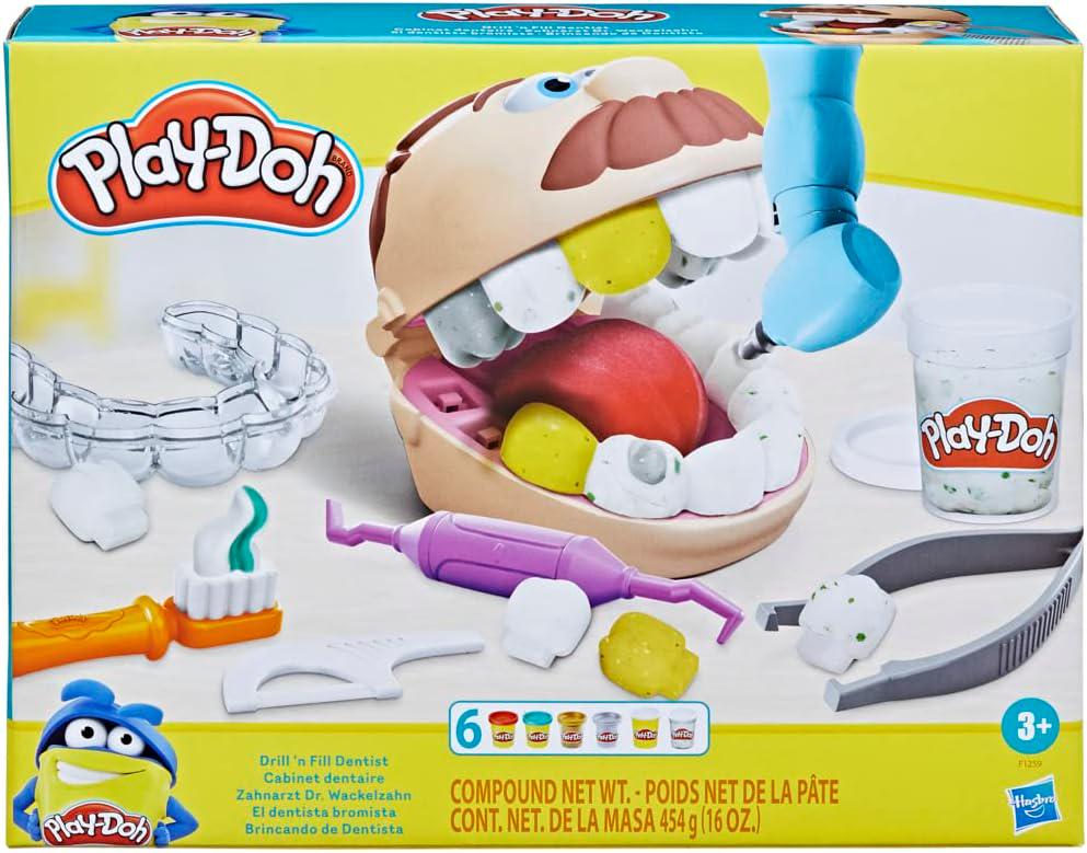 Игровой набор пластилина Мистер Зубастик Play-Doh Drill 'n Fill Dentist