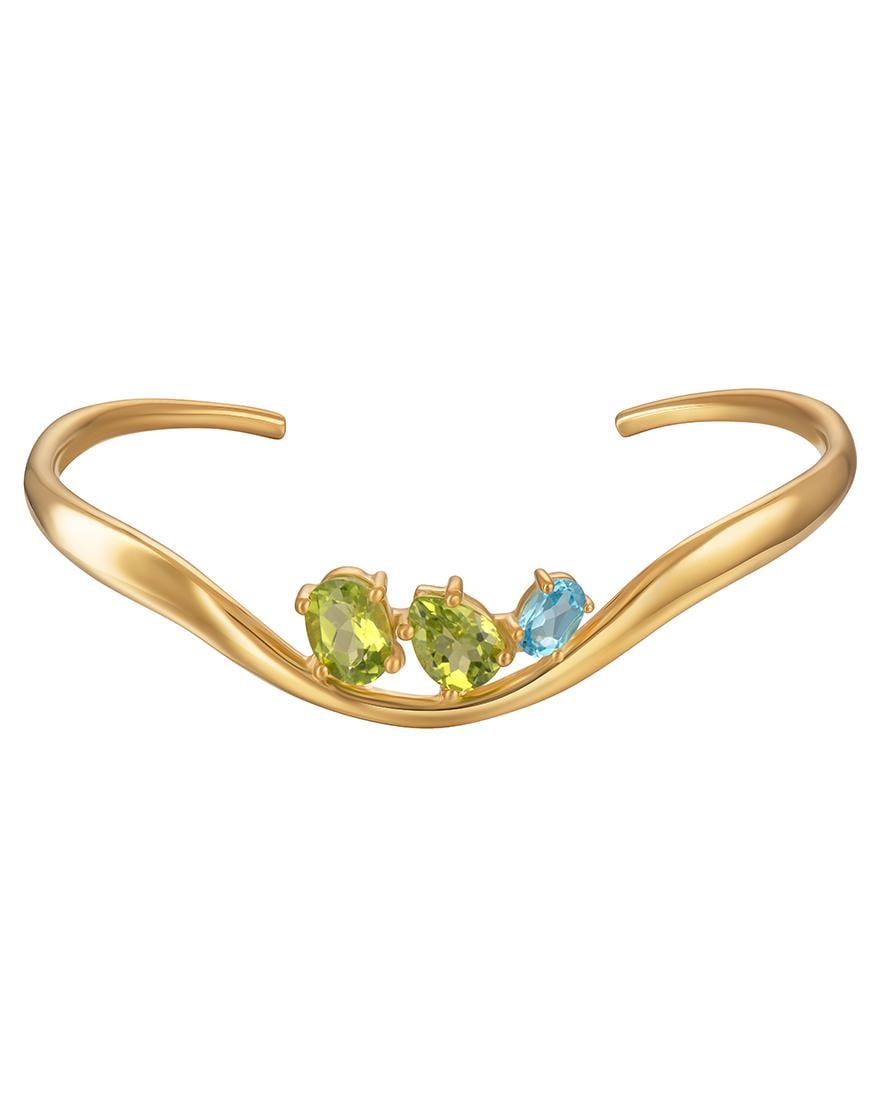 Браслет Splash жіночий RIMMART JEWELRY позолочений One size