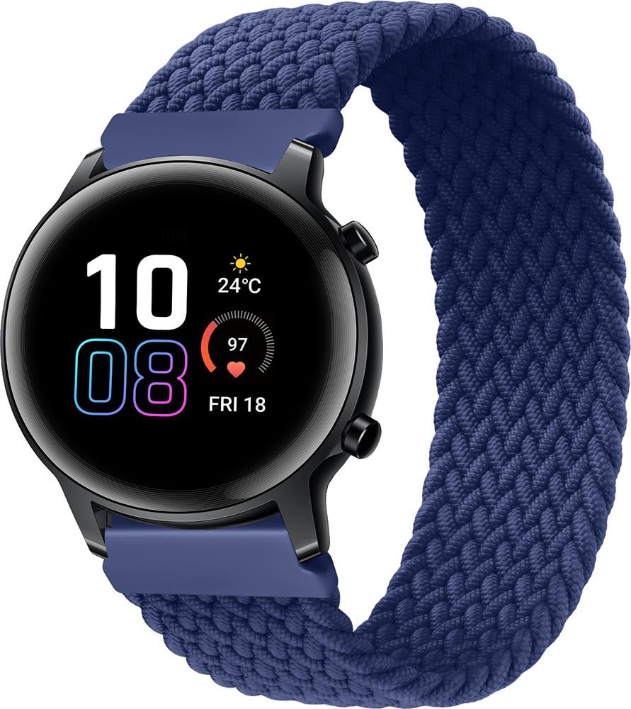 Ремінець Solo Loop для Honor Magic Watch 2 42 мм (145 мм) Blue (22224-28)