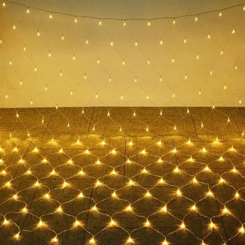 Гирлянда-сетка новогодняя RD 056 200 LED 2х2 м Теплый белый