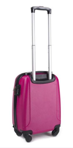 Валіза пластикова WINGS 310 XS міні ручна поклажа на 4 колеса Рожевий (CEKRBWI310XM4ROZ) - фото 3 Валіза пластикова WINGS 310 XS міні ручна поклажа на 4 колеса Рожевий (CEKRBWI310XM4ROZ) - фото 3