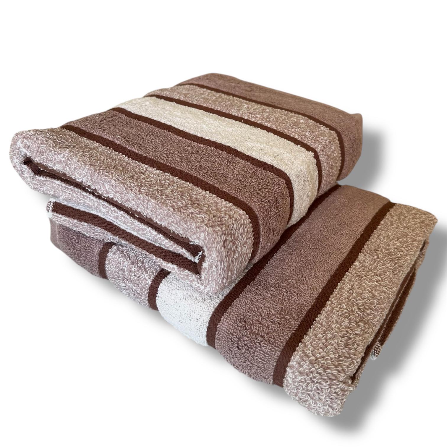 Рушник махровий Koloco 50x90 см Світло-коричневий (88-525-2)