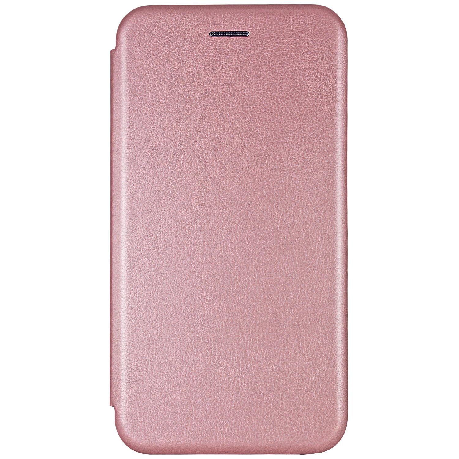 Противоударный Кожаный Чехол (книжка) Classy для Xiaomi Redmi Note 8 Pro Rose Gold