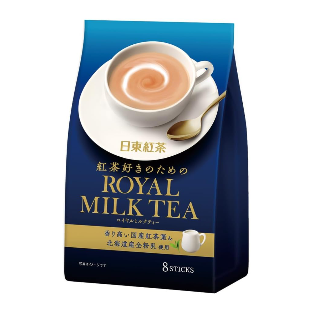 Чай чорний розчинний з молоком та цукром NITTOH Royal Milk Tea 8 шт.