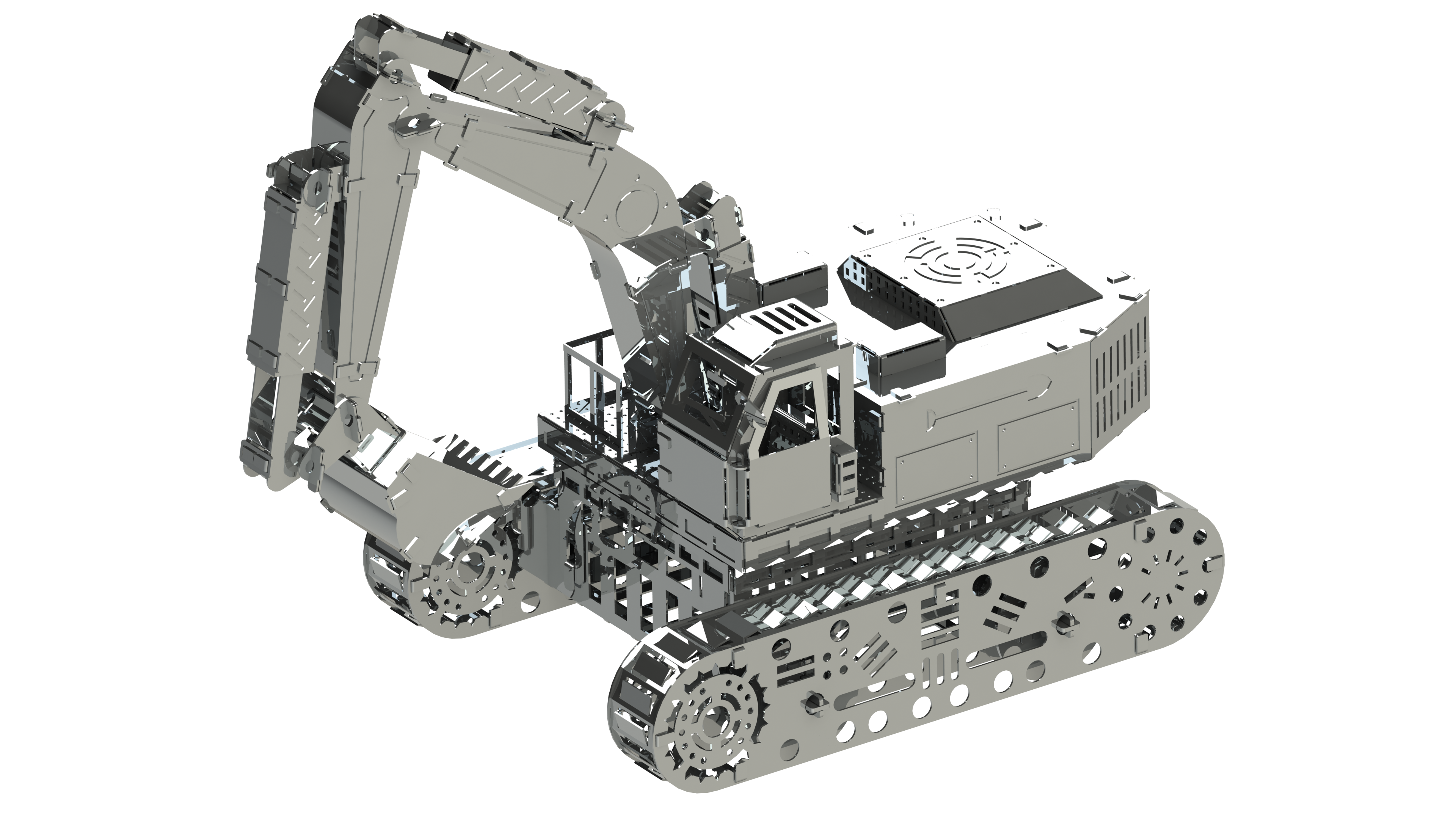 Конструктор METAL-TIME Tireless Digger MT043 колекційна модель (3031501)