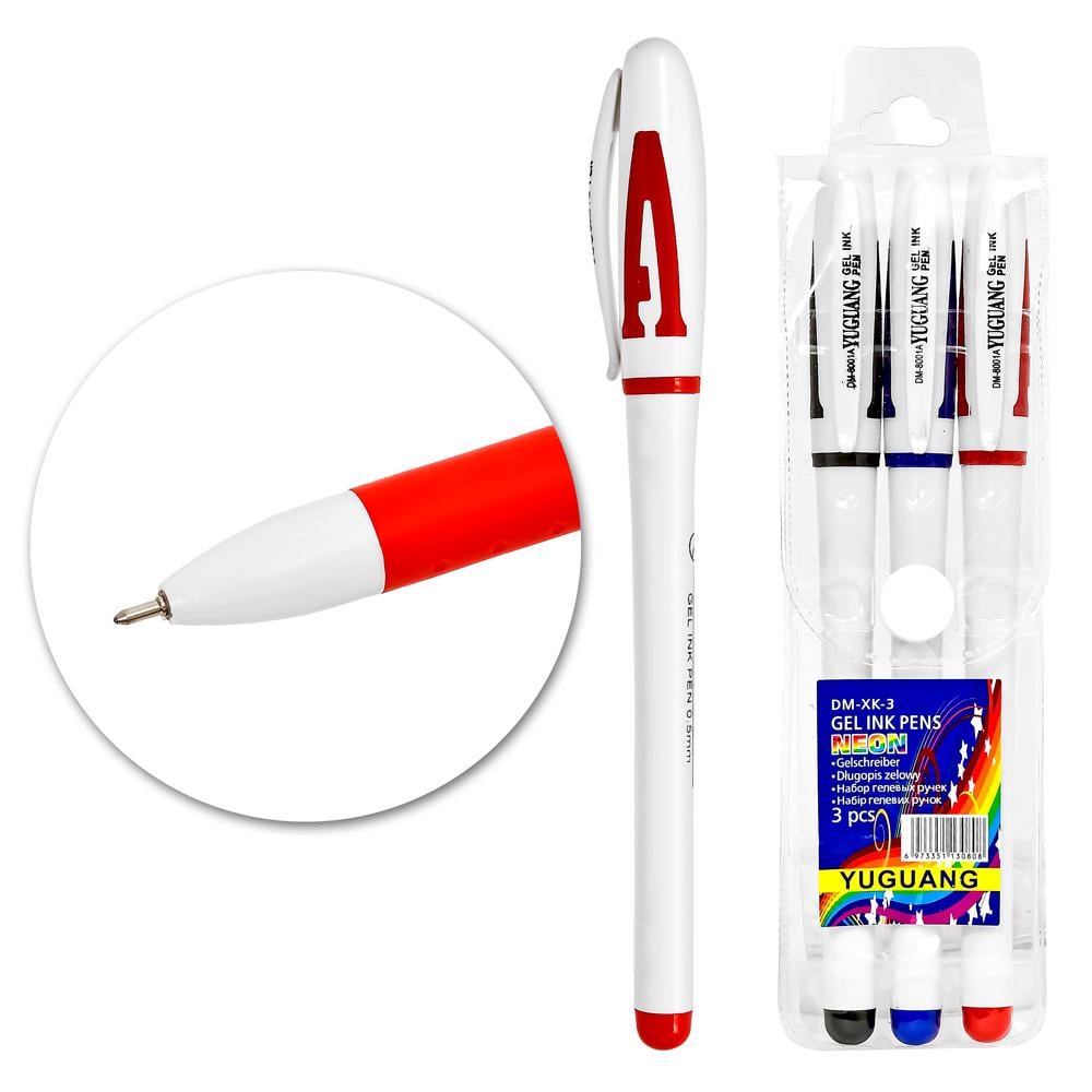 Набір гелевих ручок WW01765ST 3 кол - фото 2 Набір гелевих ручок WW01765ST 3 кол - фото 2