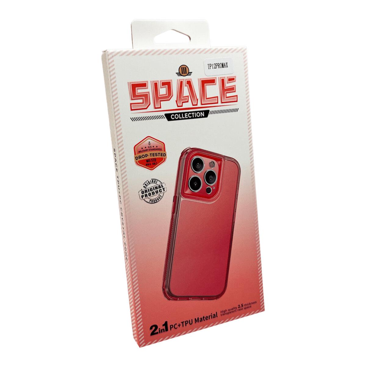 Противоударный чехол Space III для Apple iPhone 12 Pro Max Red - фото 2