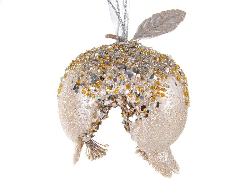 Елочное украшение Elen Гранат (66-099)