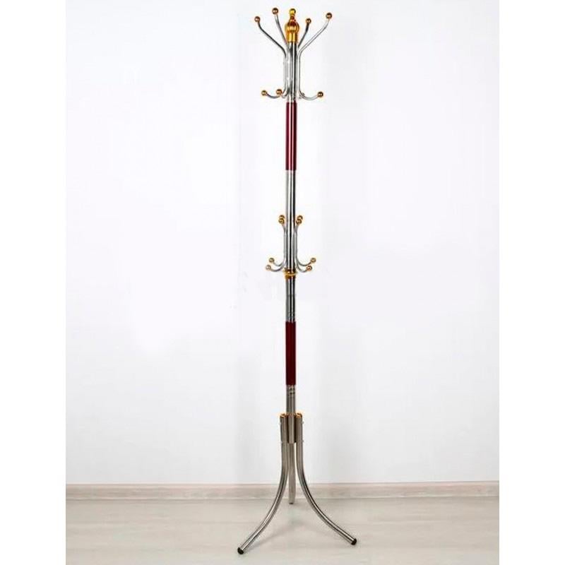 Вішалка підлогова для одягу 3 яруси 172 см Сірий (8123) - фото 1 Вішалка підлогова для одягу 3 яруси 172 см Сірий (8123) - фото 1