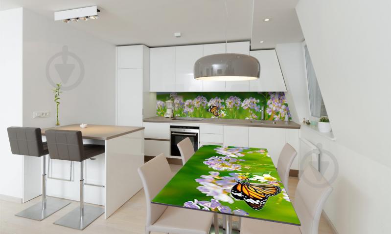 Наклейка виниловая на стол Zatarga «Полевые цветы» 600х1200 мм Z180437st