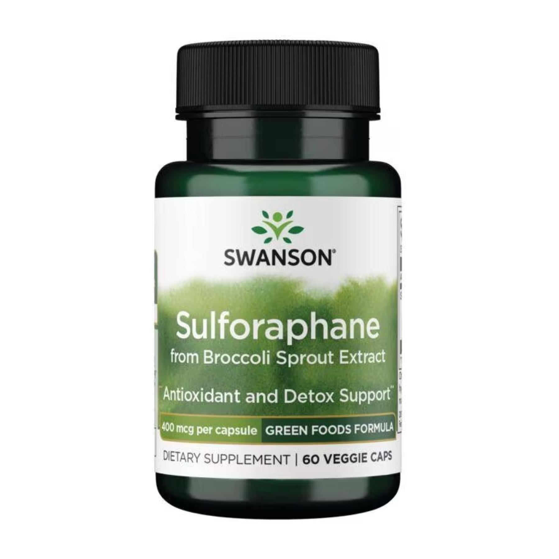 Натуральная добавка Sulforaphane from Broccoli Sprout Extract 400 mcg 60veg caps (2022-10-0211)