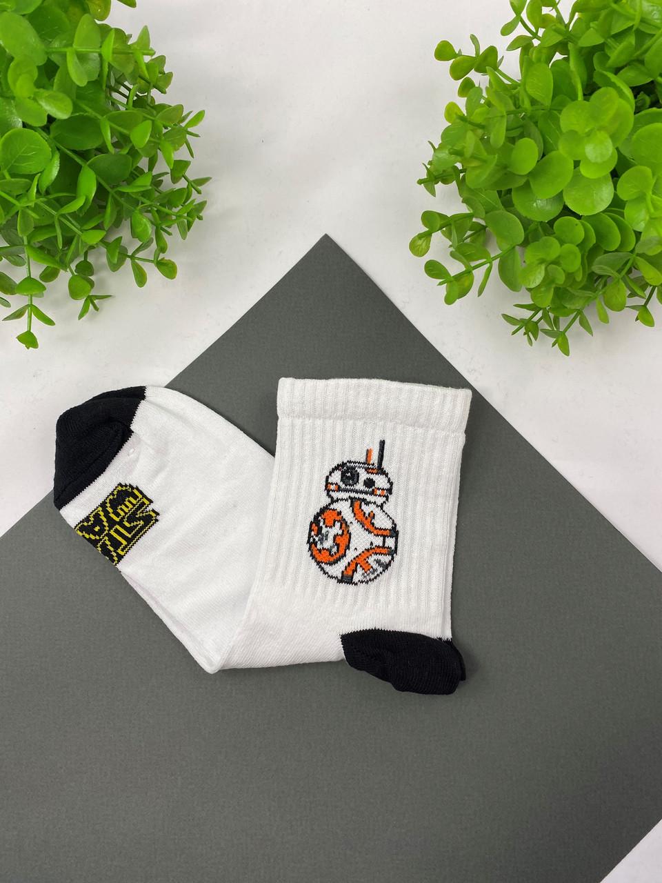 Носки с принтом Star Wars BB-8 Белый