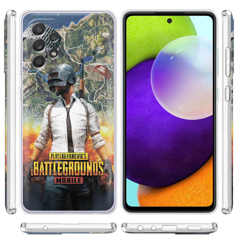 Чохол BoxFace Samsung A525 Galaxy A52 PUBG Mobile Прозорий силікон (42075-up2309-42075) - фото 3