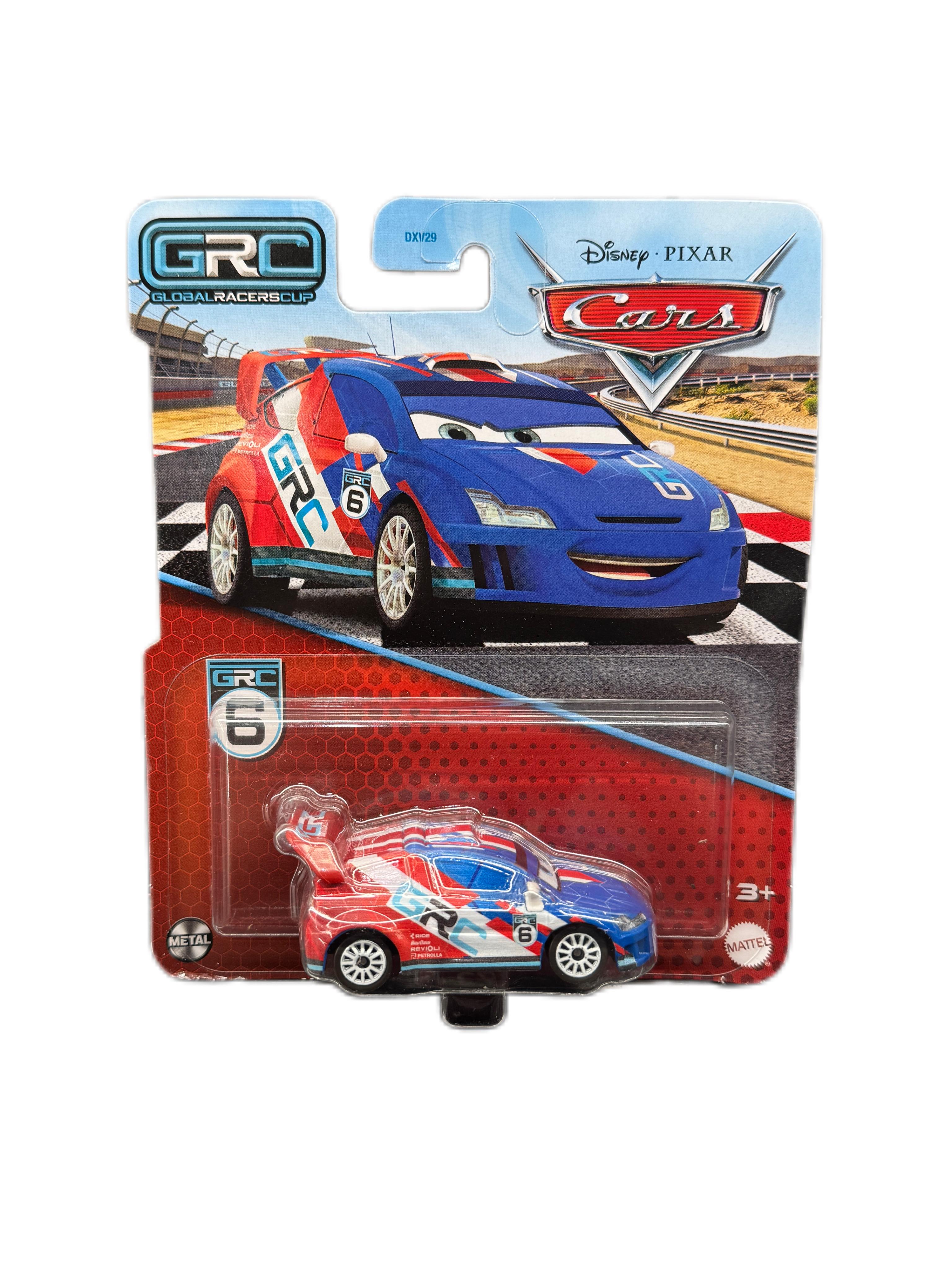 Игрушечная машинка Mattel Disney Pixar Cars GRC Красно-синий (22099448)