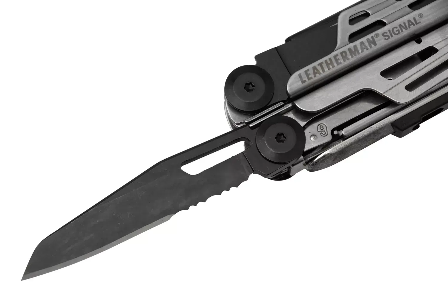 Мультитул Leatherman Signal 19 инструментов с чехлом Black/Silver (26256801) - фото 4