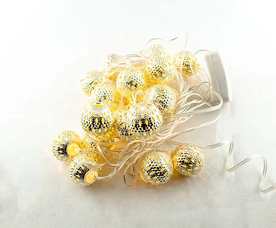 Гирлянда-нить String-Lights 20 Metal-WW 3 м Белый теплый (10688) Гирлянда-нить String-Lights 20 Metal-WW 3 м Белый теплый (10688)