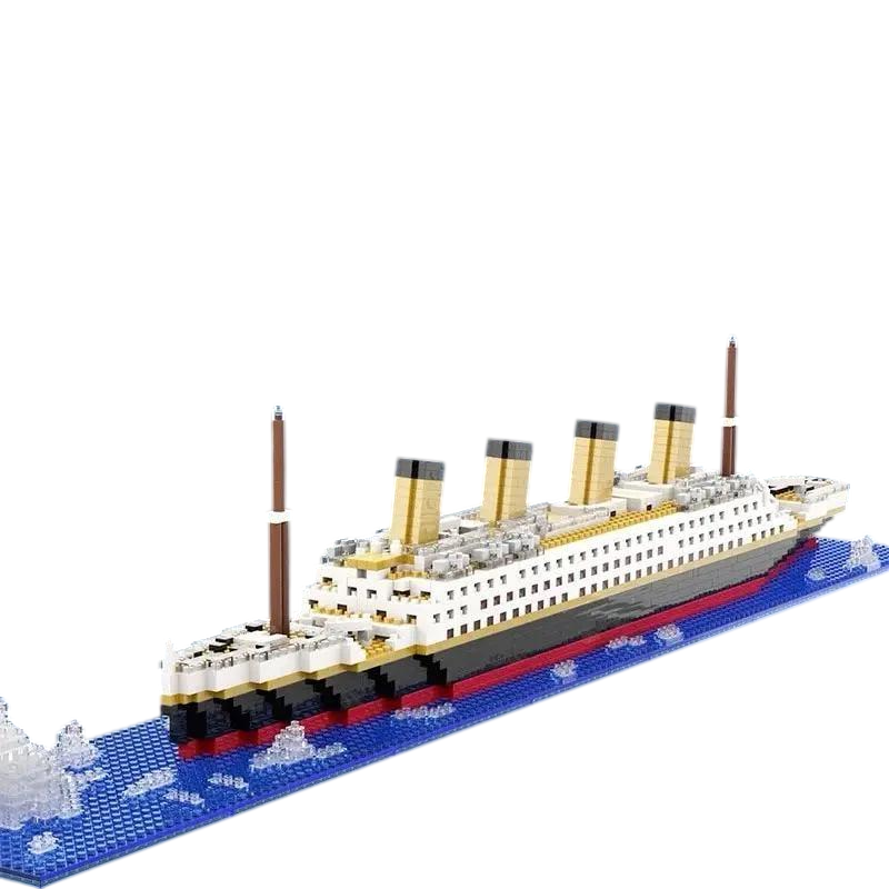 Конструктор детский коллекционный Sluban Titanic корабль 1860 деталей мини (31369812)