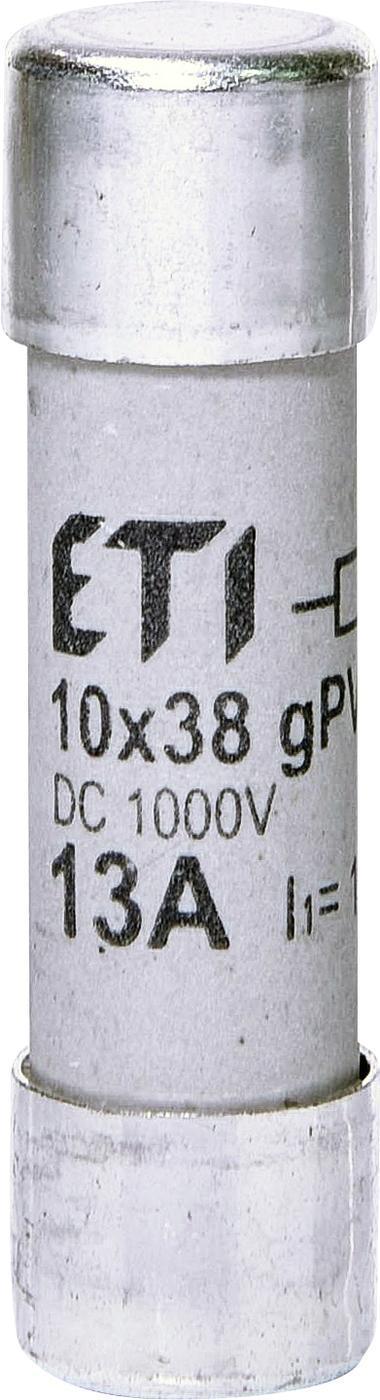 Предохранитель ETI CH 10x38 gPV 13A 1000V 10kA (2625137)