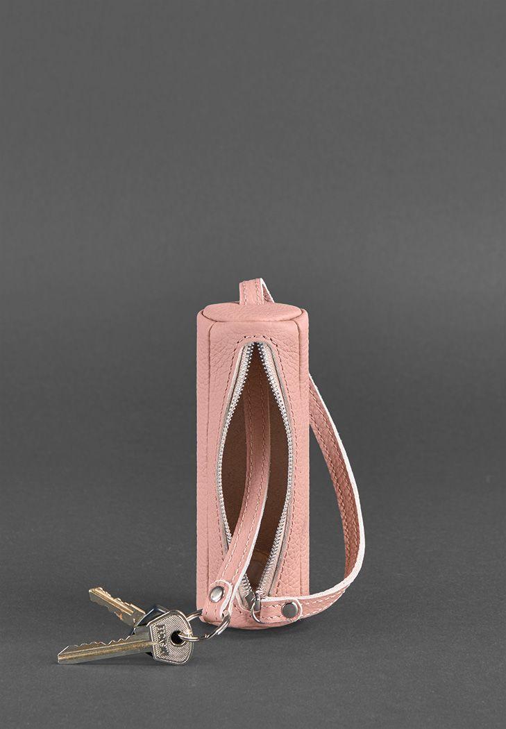 Ключница женская кожаная 3.0 Тубус Розовый (A-026545) - фото 4 Ключница женская кожаная 3.0 Тубус Розовый (A-026545) - фото 4