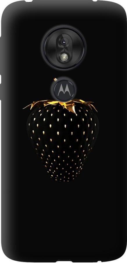 Чохол на Motorola Moto G7 Play Чорна полуниця (3585u-1656-42517)