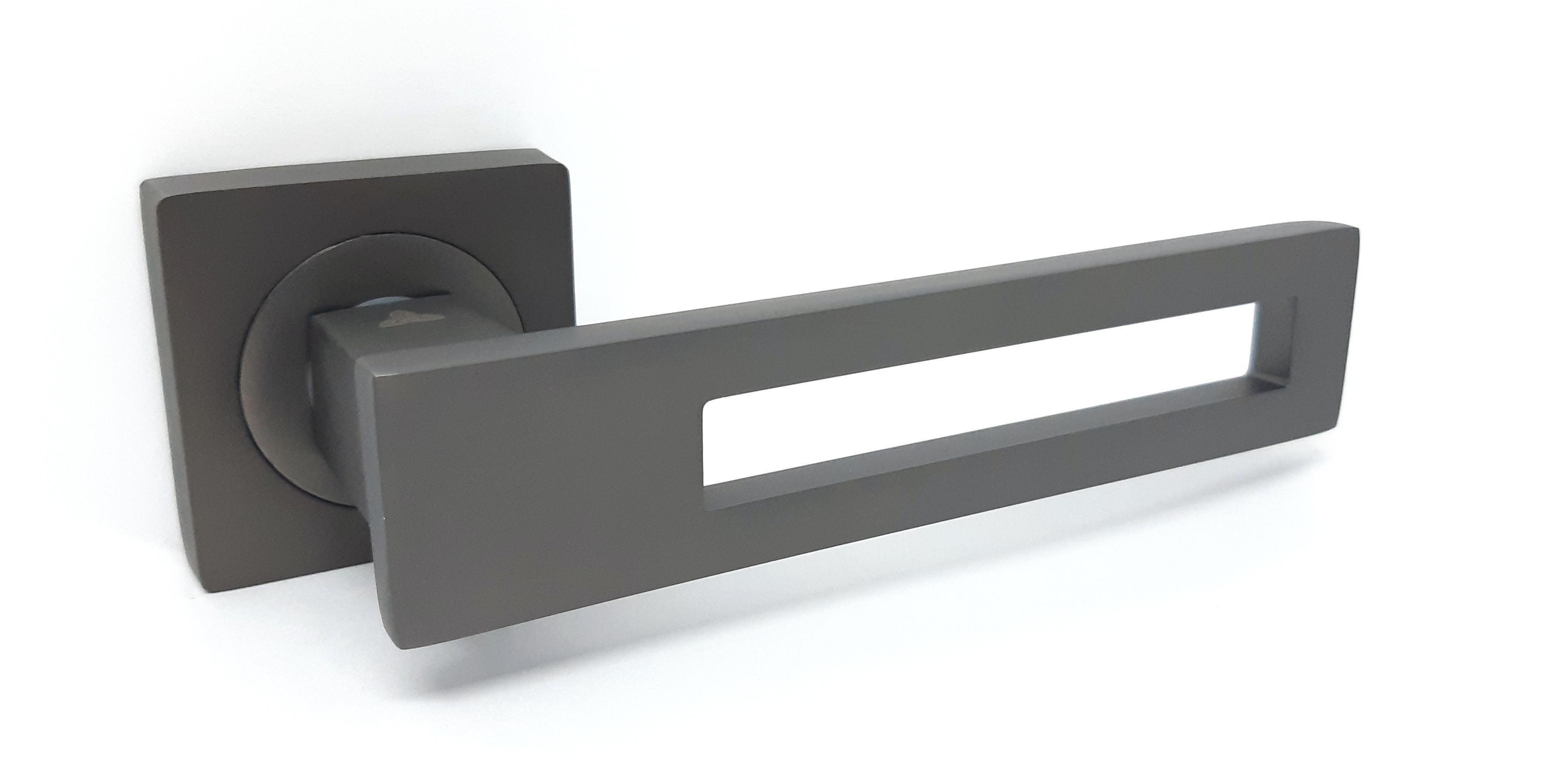 Ручка Kedr на розетке квадрат R8.084-AL Graffit