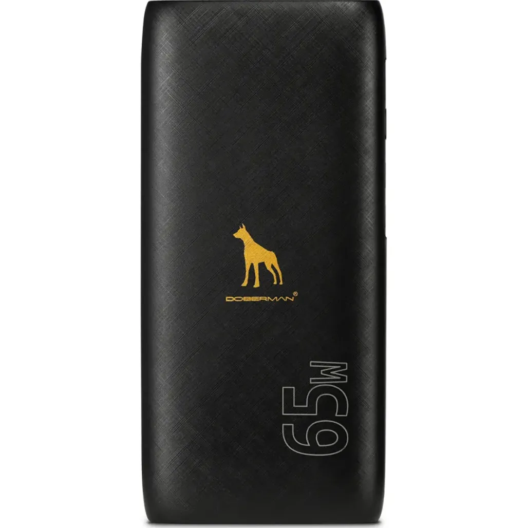 Внешний аккумулятор Doberman AM04 20000 mAh 65W Black