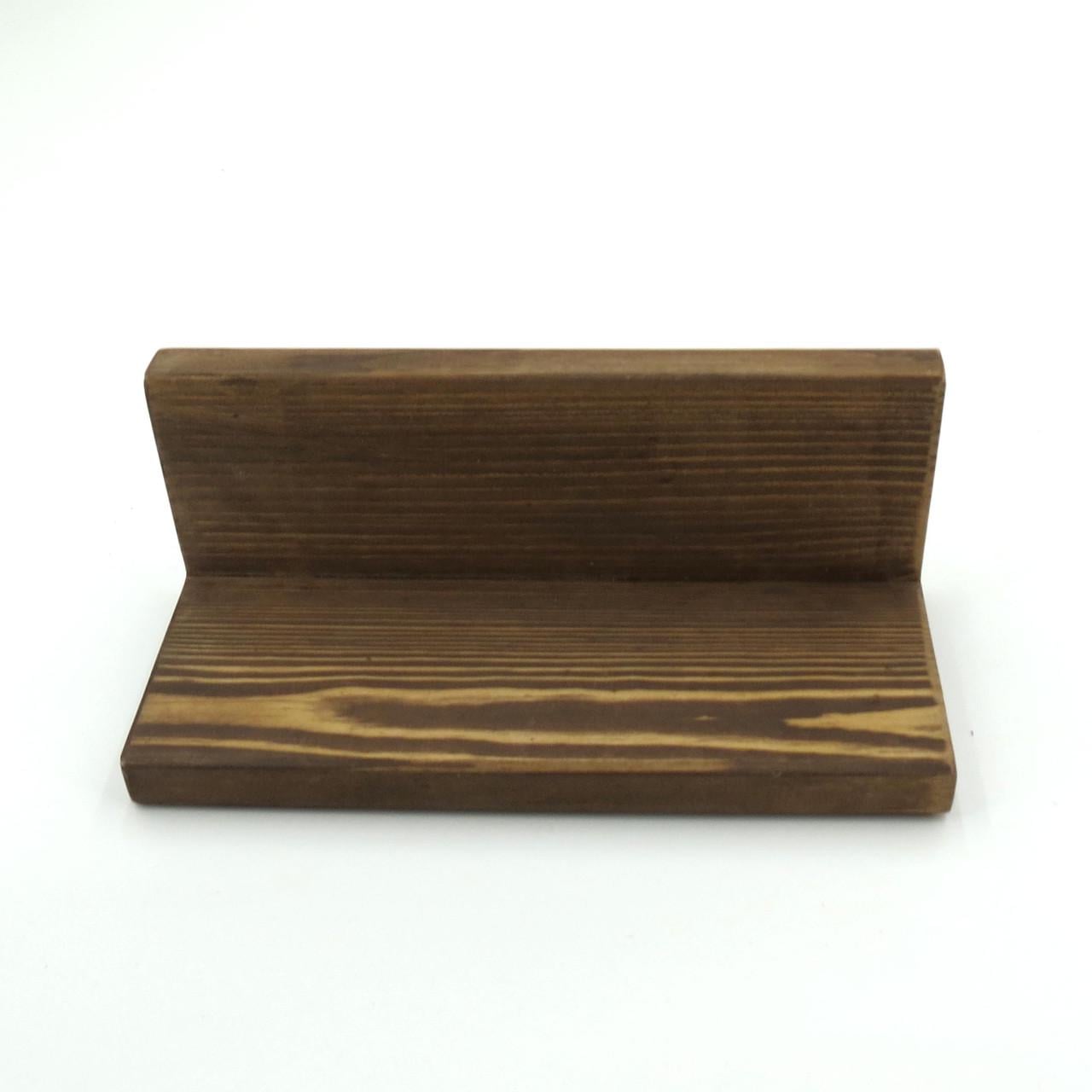 Полка настенная из дерева Палас 25 см Капучино (НСП-258009)