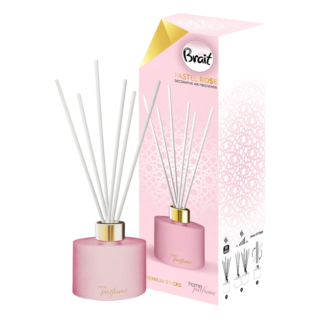 Освіжувач повітря пастельна троянда Brait Decorative Air Freshener Home Parfume 100 мл