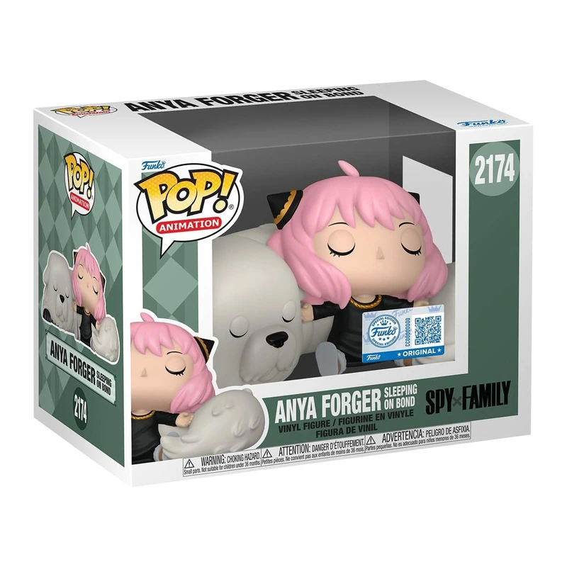 Ігрова фігурка FUNKO POP серії Сім'я шпигуна АНЯ СПИТЬ З БОНДОМ