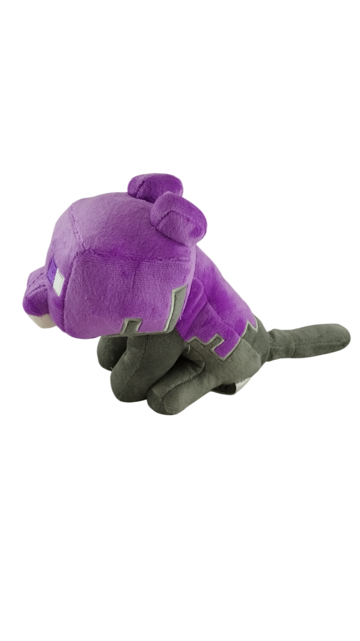 Мягкая игрушка Minecraft Леопард 22 см Фиолетовый (000004) - фото 2