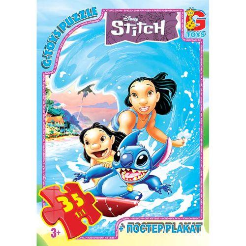 Пазлы из серии Stitch / Стич 35 элементов (2987497806)