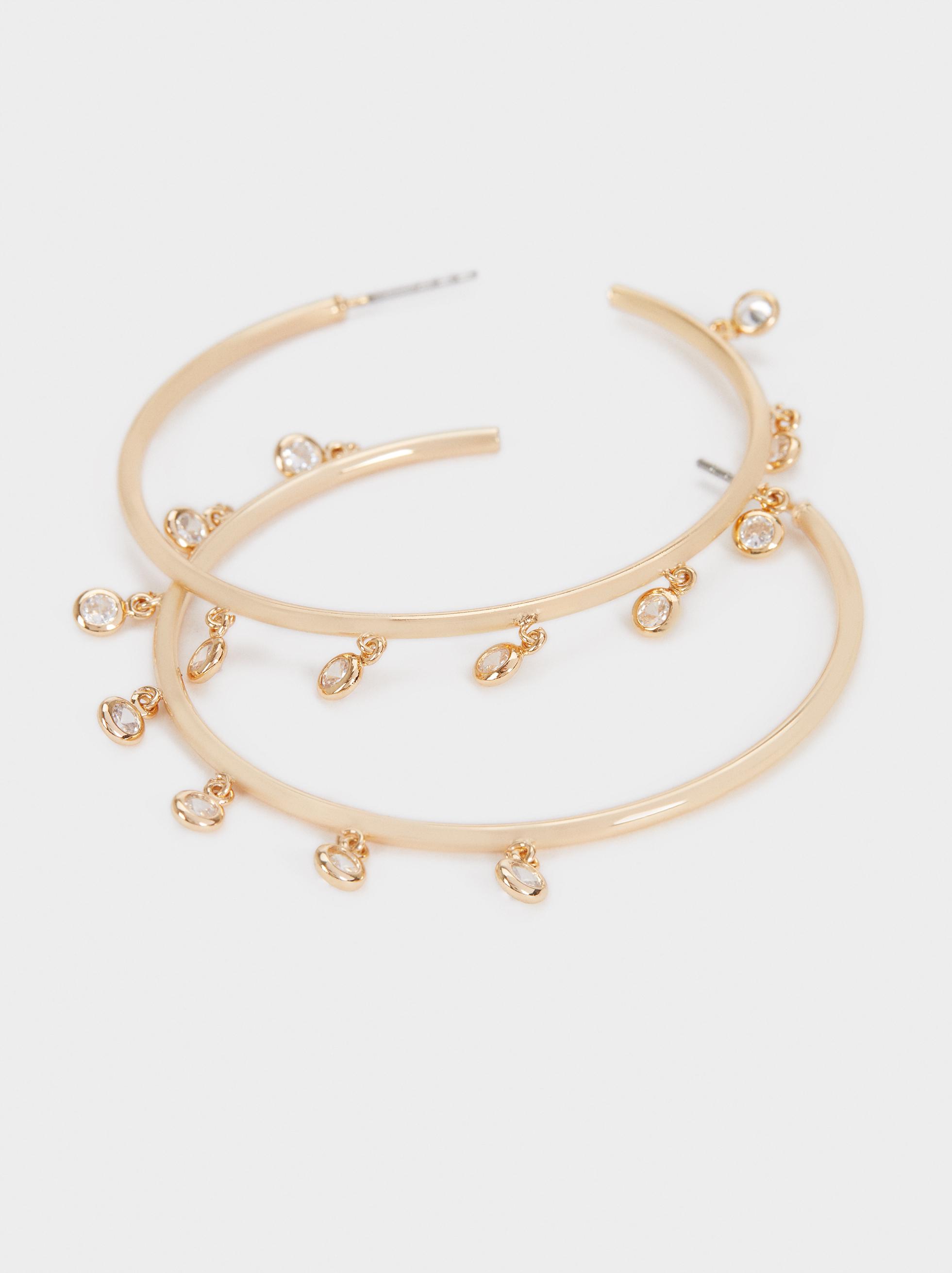 Женские серьги Parfois 188925 ONE Золотой