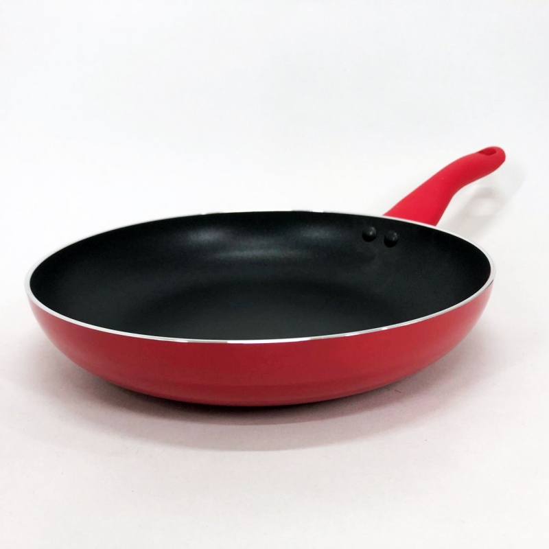 Сковорода Con Brio СВ-2414 антипригарна 24 см Red (tf5173) - фото 5