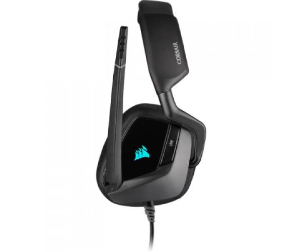 Навушники Corsair Void RGB Elite USB USB Premium 7.1 Surround Sound Carbon (CA-9011203-EU) - фото 4