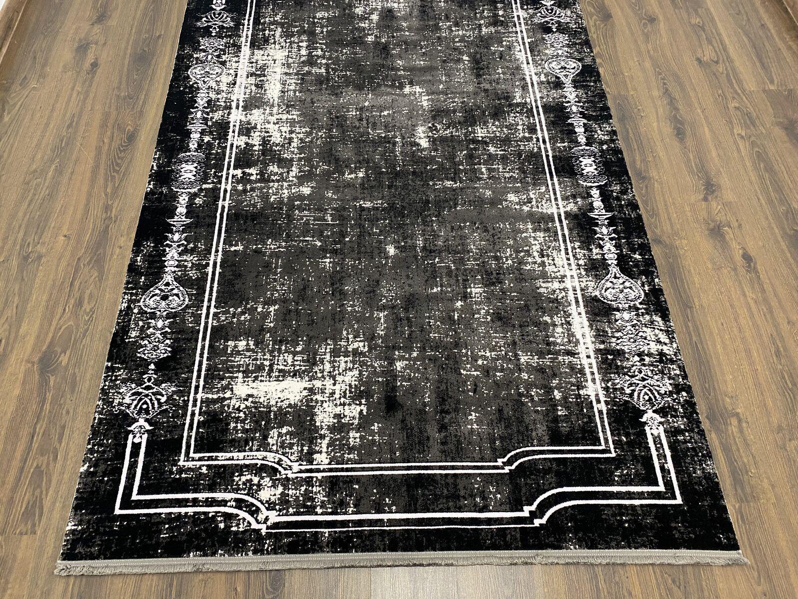 Ковер Monet Mt37B 1,2 х 1,8 м Black/White (5123-11) - фото 7