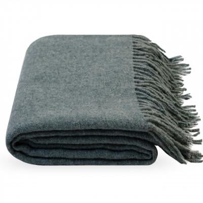 Плед меланж 130х180 см Зеленый