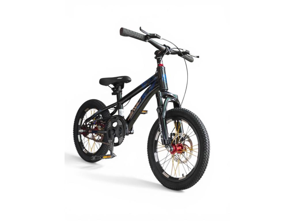 Велосипед горный детский Jianli Pro 16-QH с амортизацией от 4 лет Черный (16-QH-1r-s)